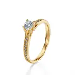 Pierścionek zaręczynowy z diamentami AJPZ_122